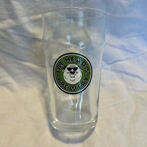 Fat Head's Brewery Pint Glass